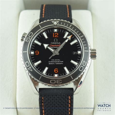 pre owned omega planet ocean watch